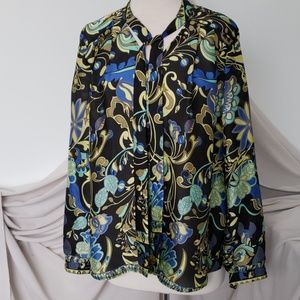 Patterned Blouse
